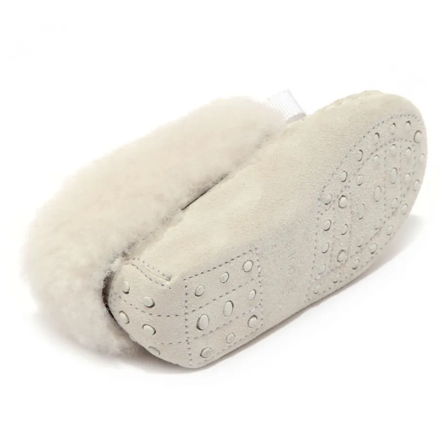 5786AB macchiata scarpe culla bimba GIRL TOD'S JUNIOR spotted newborn shoes