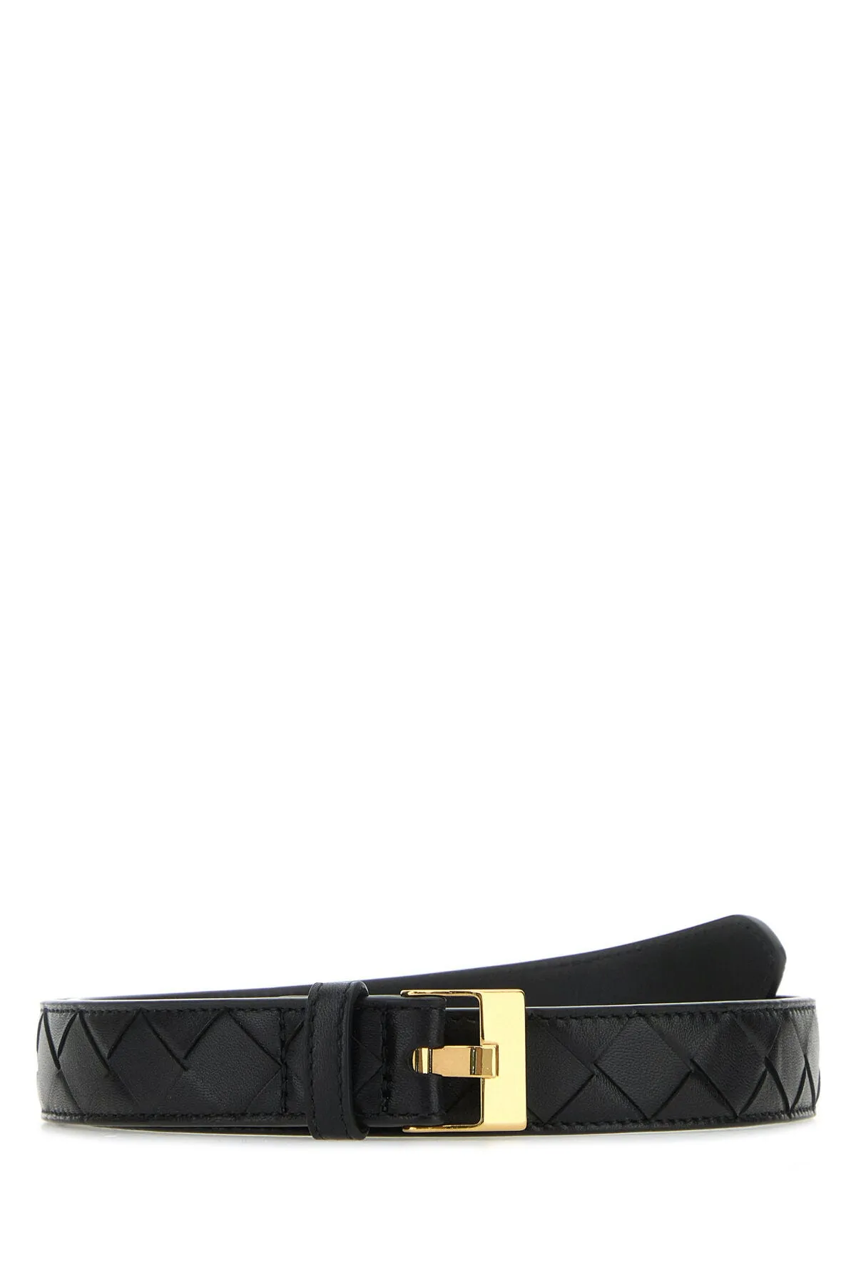 Black leather Watch belt    
