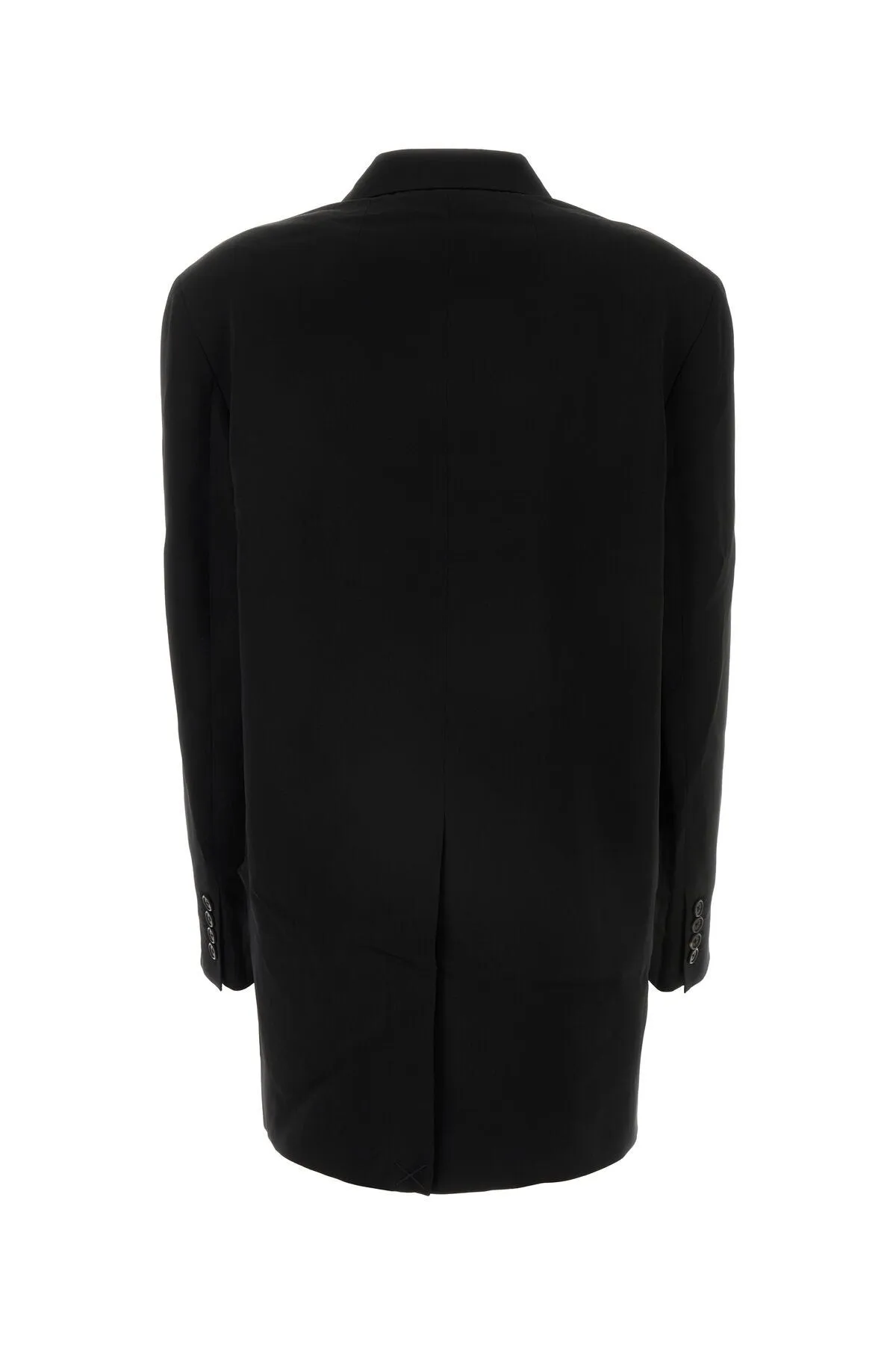 Black viscose blend Obine oversize blazer    