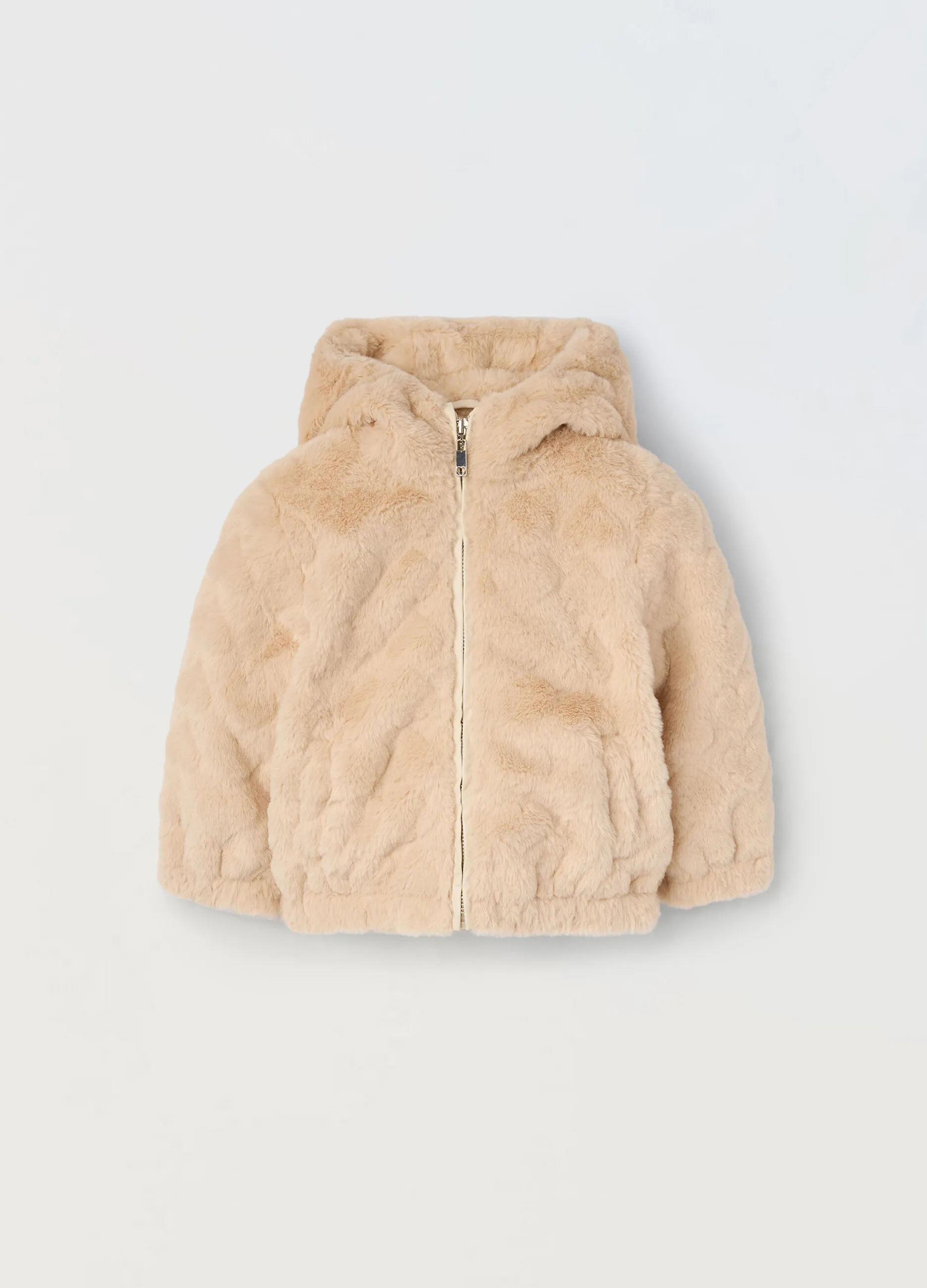 BLUKIDS  Giubbino in eco pelliccia neonata