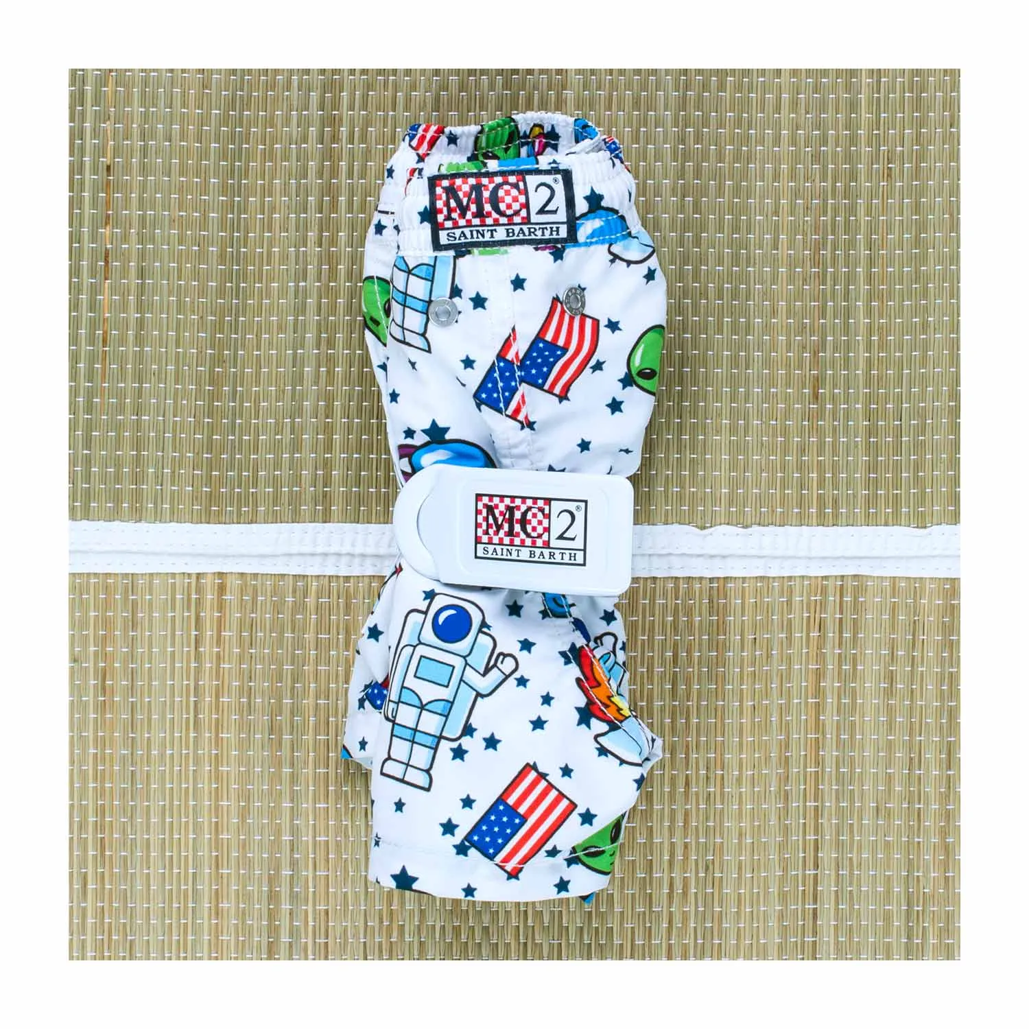 Boxer Mare Jean Fantasia Bianco Bambino