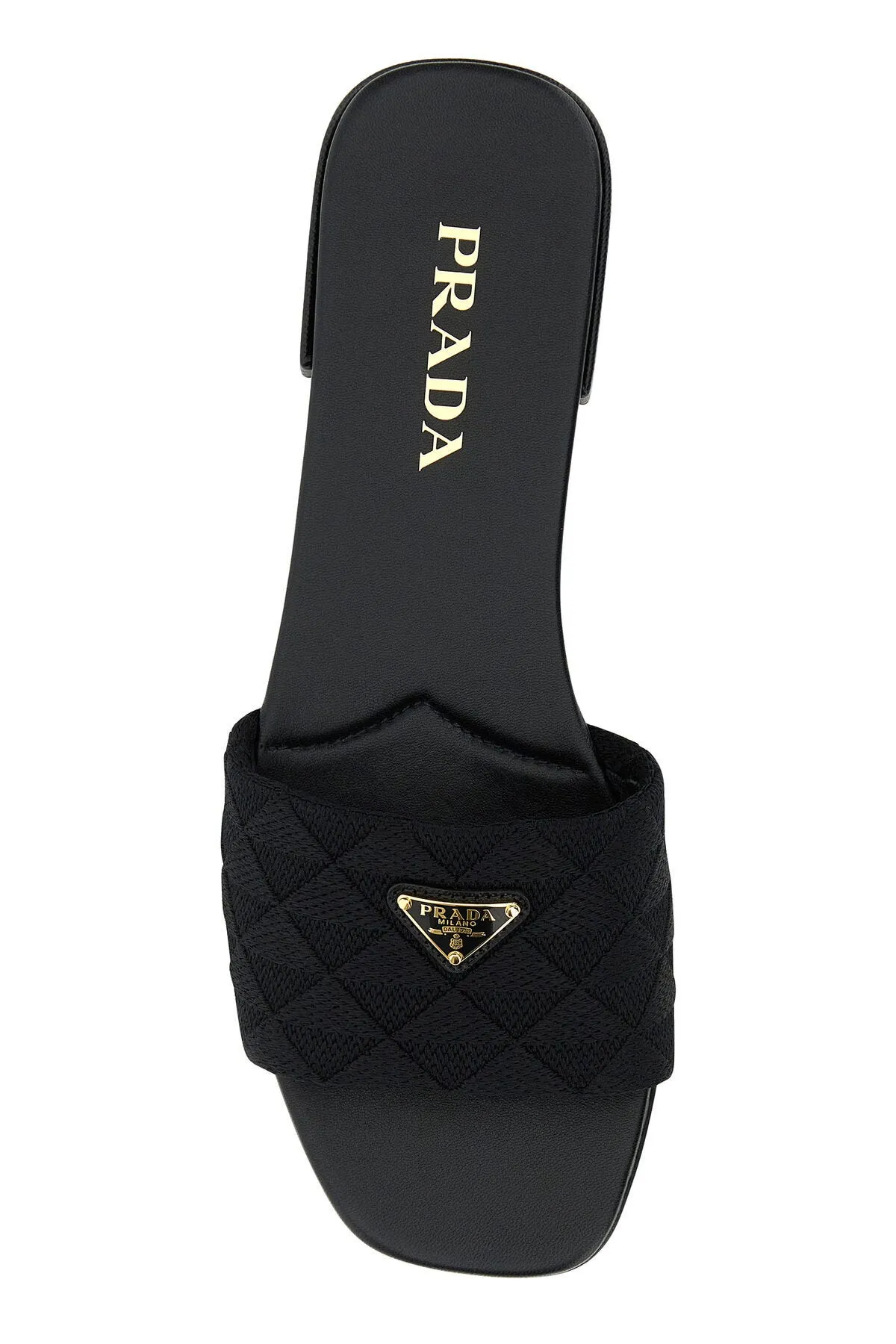 Embroidered fabric slippers    