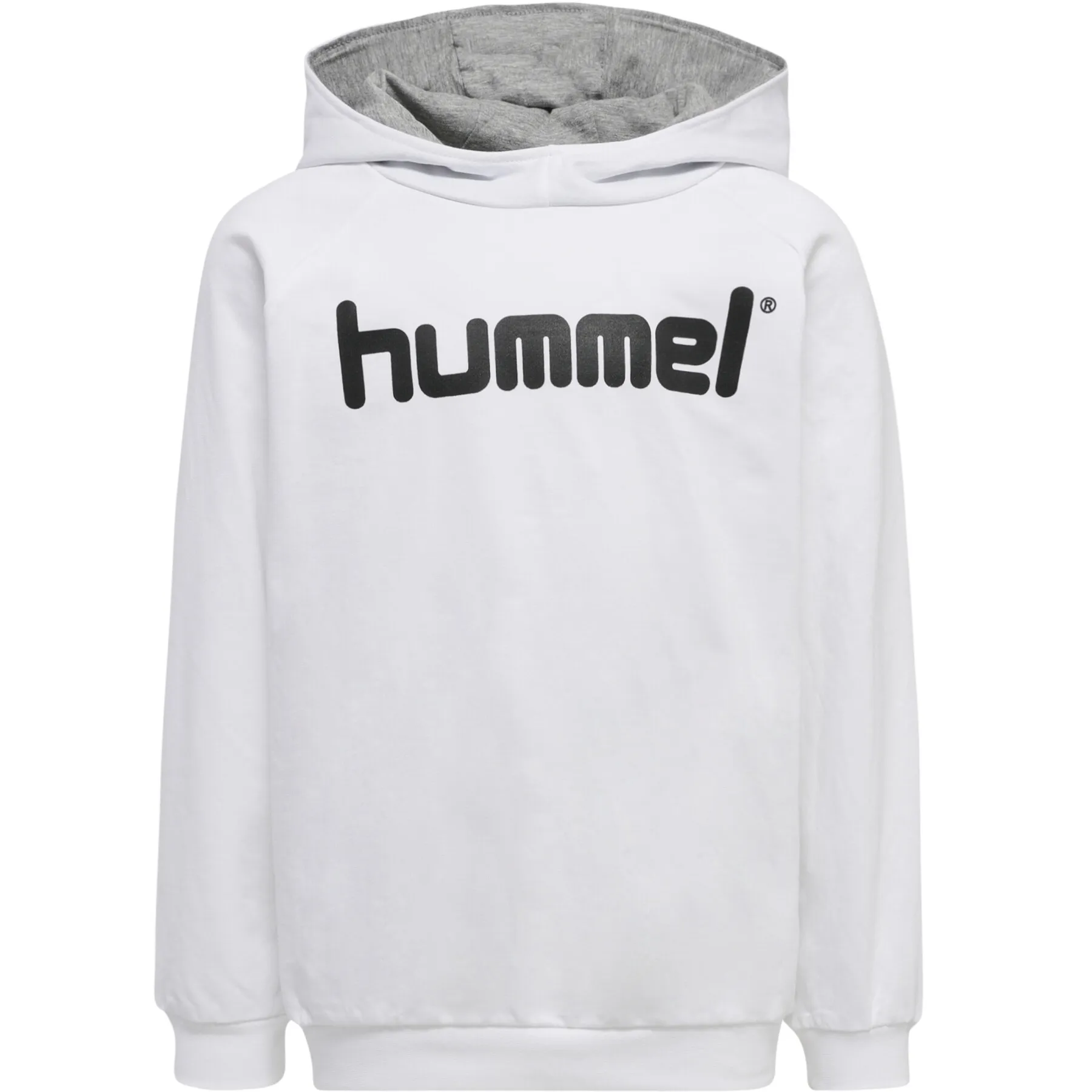 Felpa con cappuccio per bambini Hummel Cotton Logo