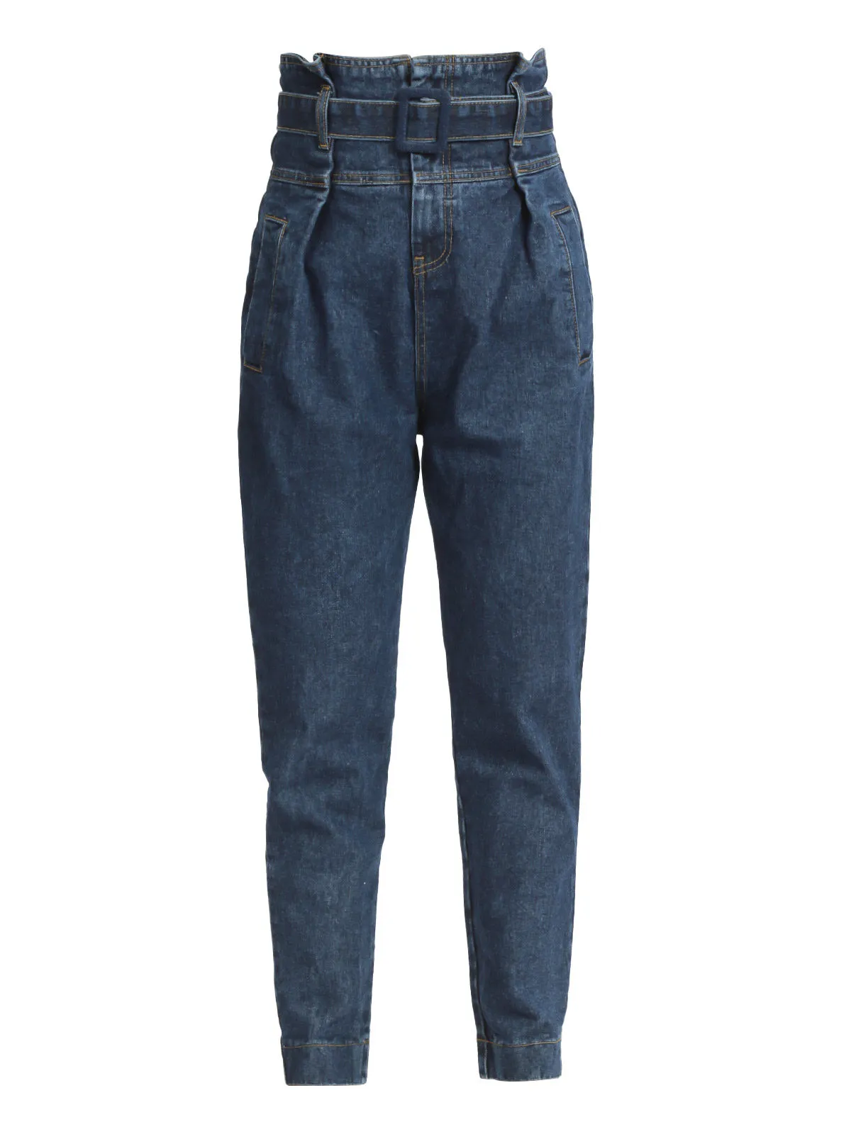 Ghiaccio&Limone Jean push-up taille haute femme