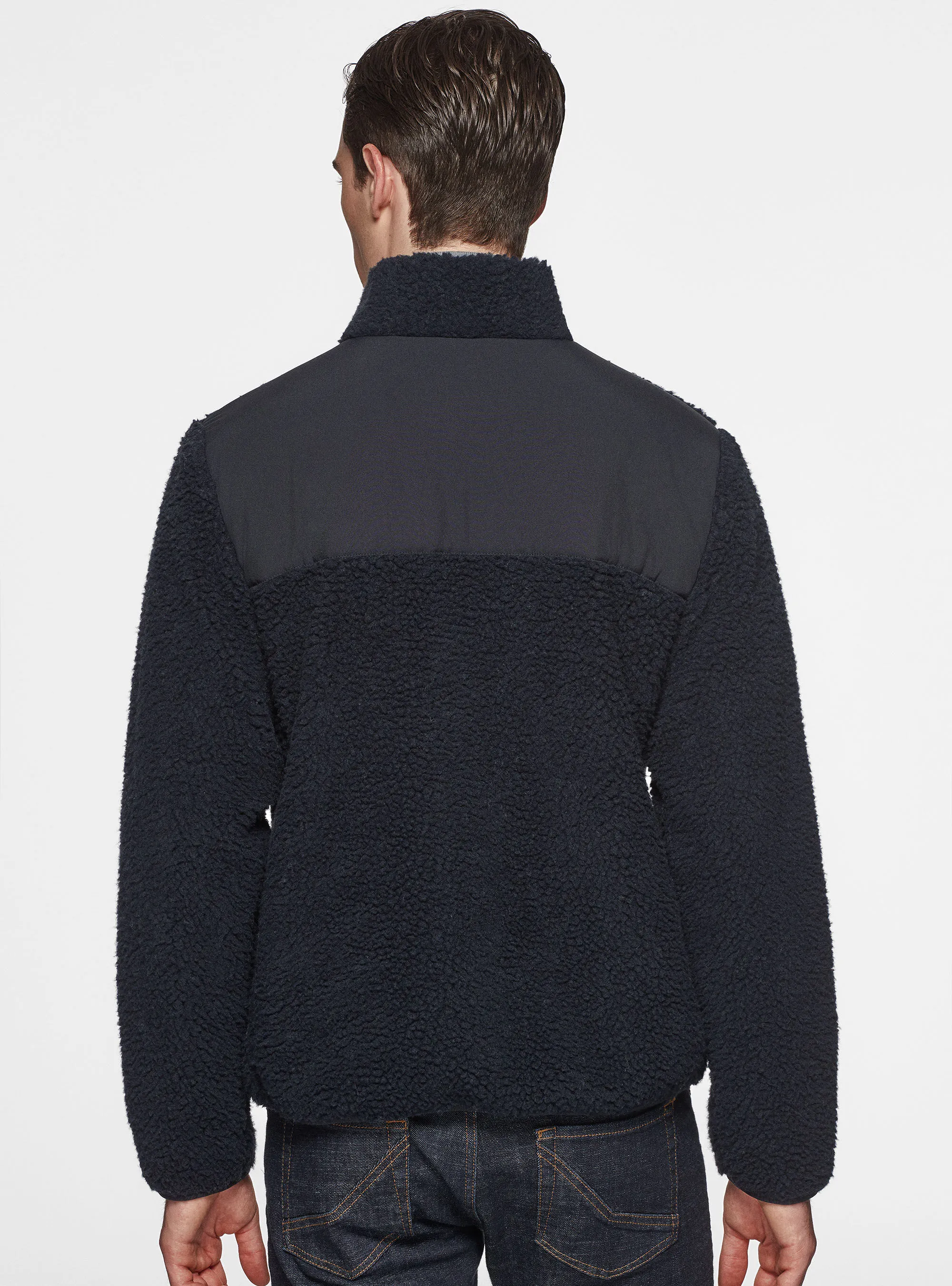 Giubbino in sherpa