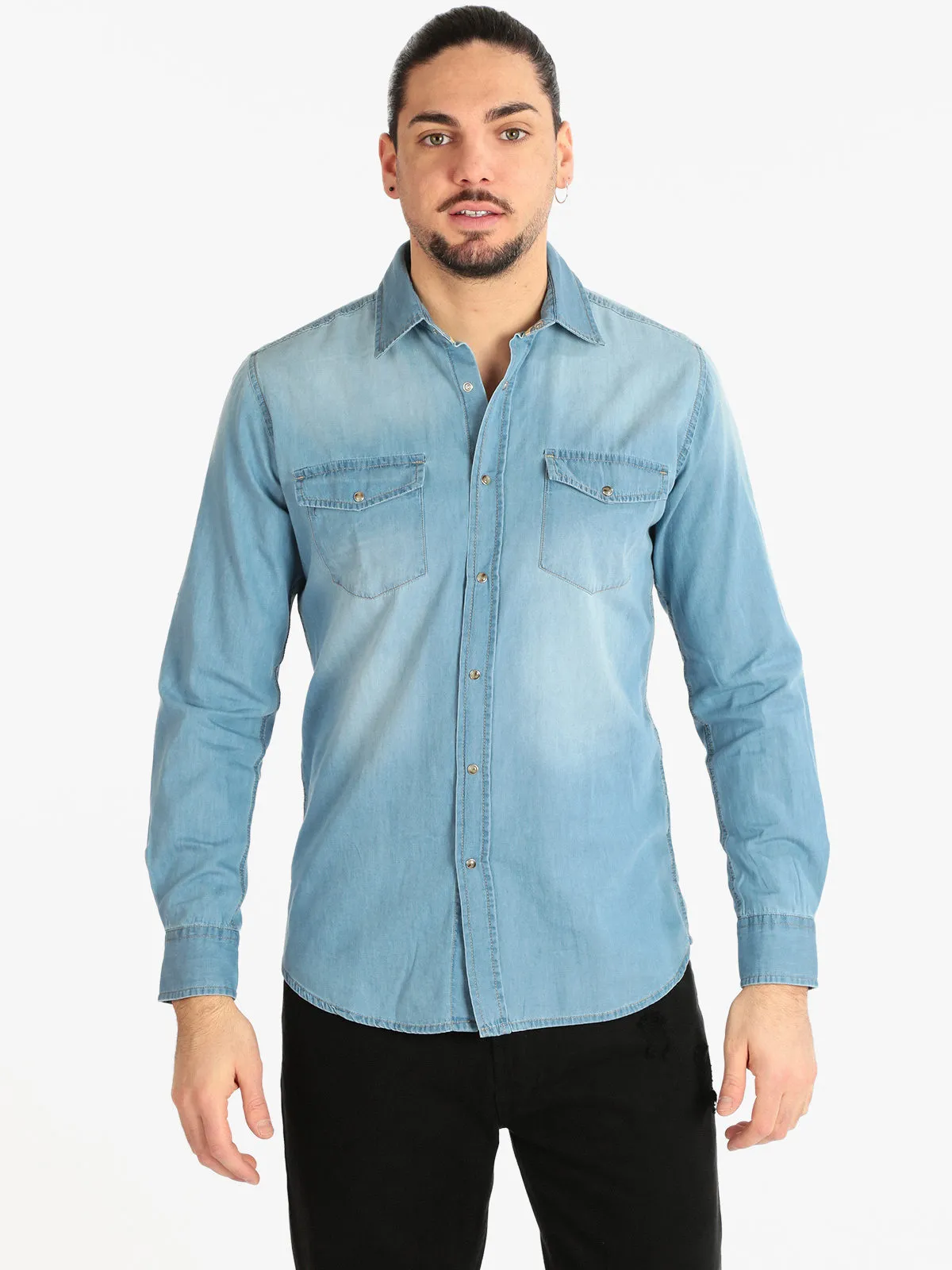 Guy Chemise en jean homme