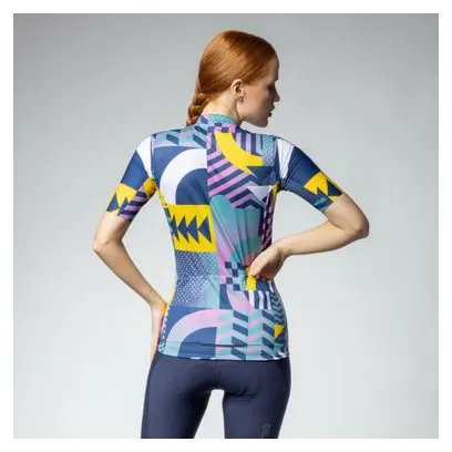 Maglia a manica corta da donna Alé Games Multicolor