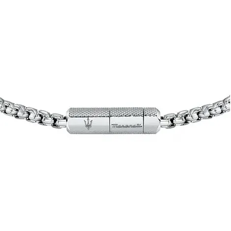 MASERATI Bracciale uomo acciaio Maserati Jewels