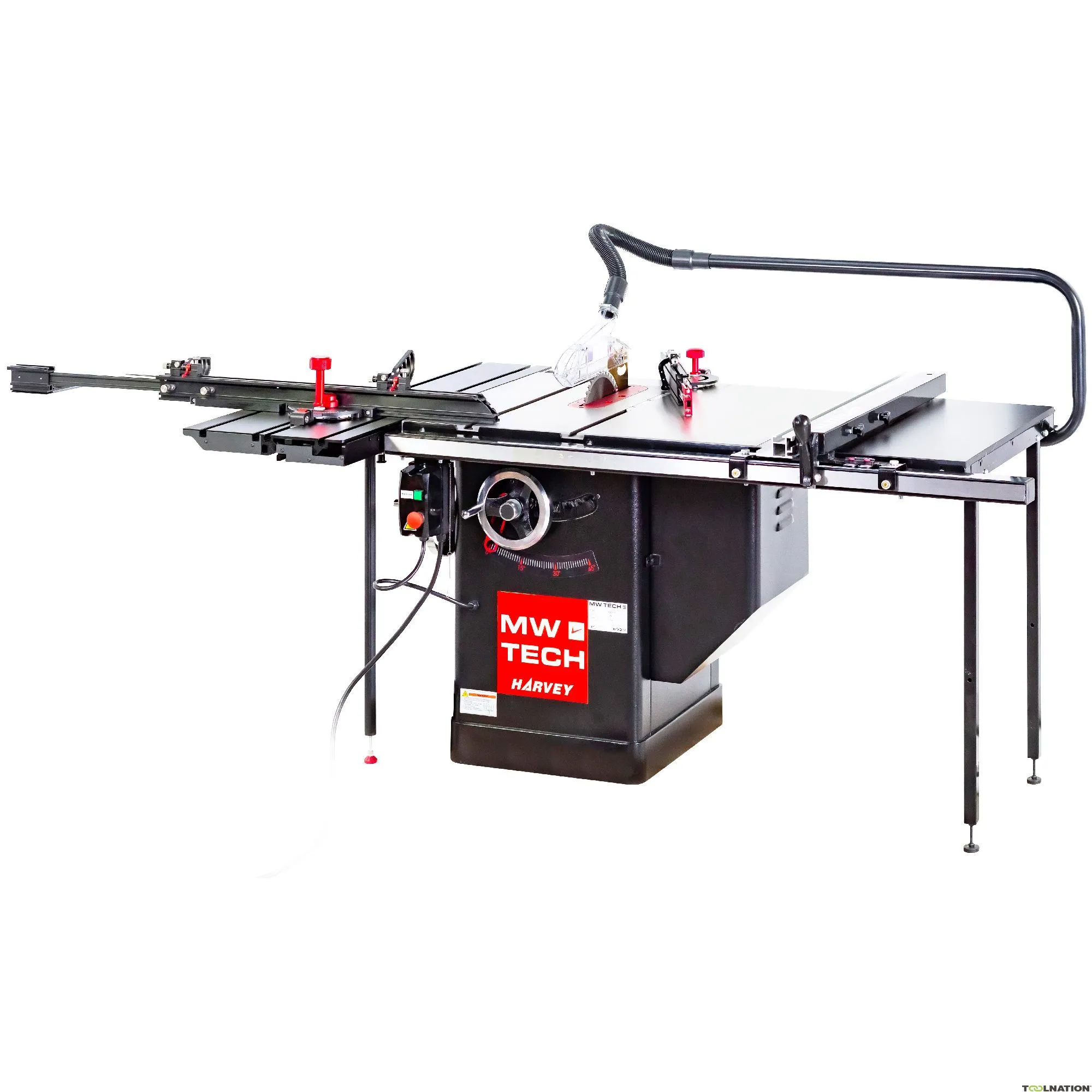 Metal Works 790031733 TZ4T36 + ATZS15 Tavolo da sega con piano a rulli 154 cm 4 kW 400V con gruppo sega a vite senza fine