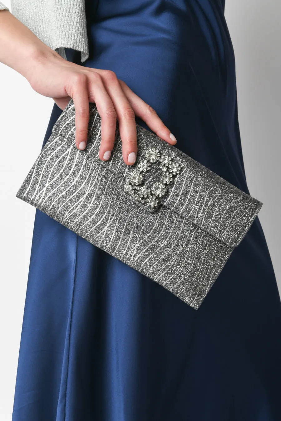 Nuna Lie  ---------    ------------Pochette con fibbia gioiello
