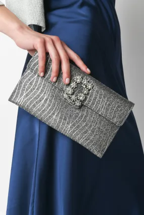 Nuna Lie  ---------    ------------Pochette con fibbia gioiello