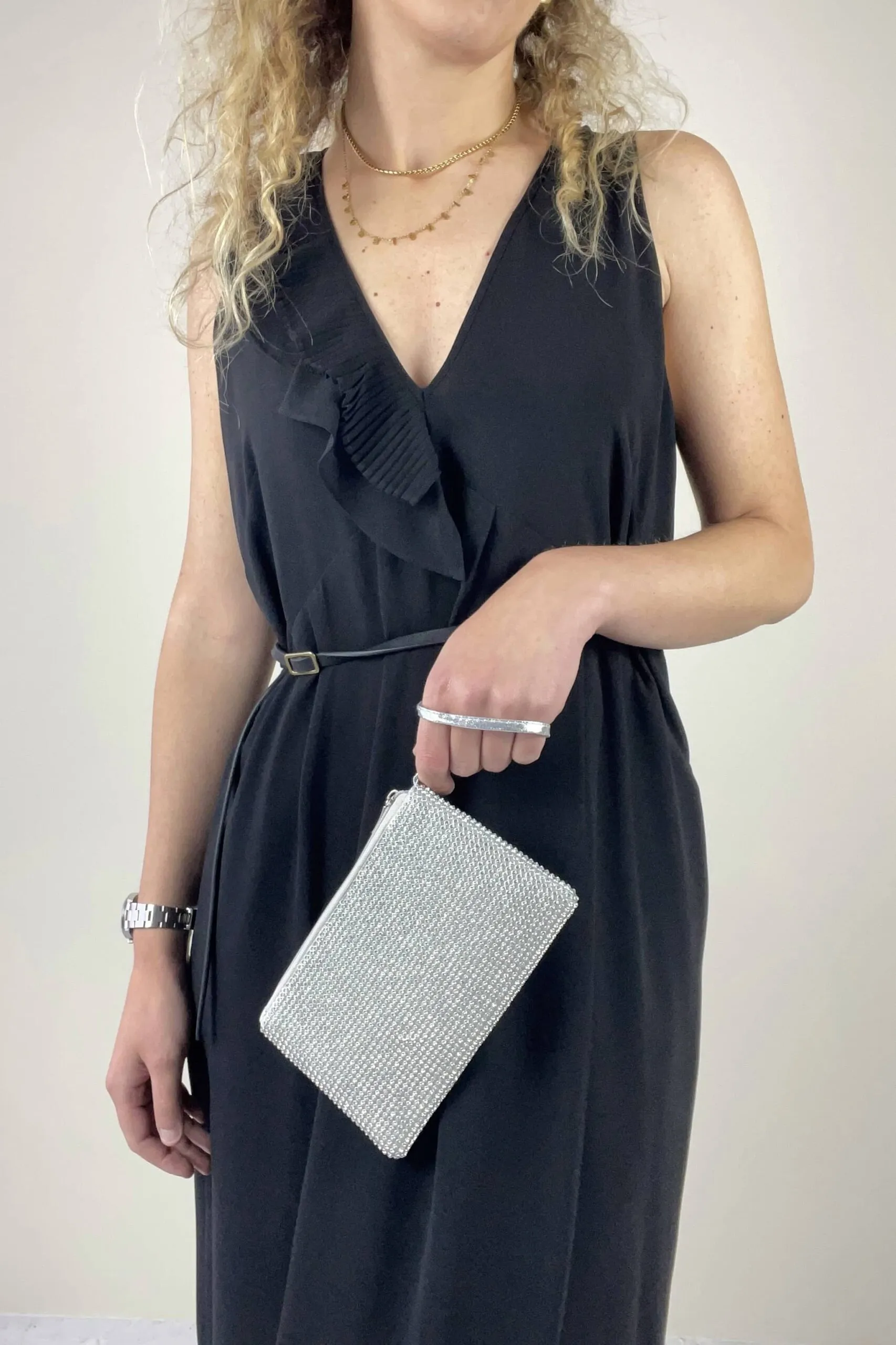 Pochette con strass | 3 colori