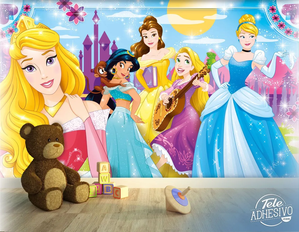 Principesse Disney insieme - FOTOMURALI