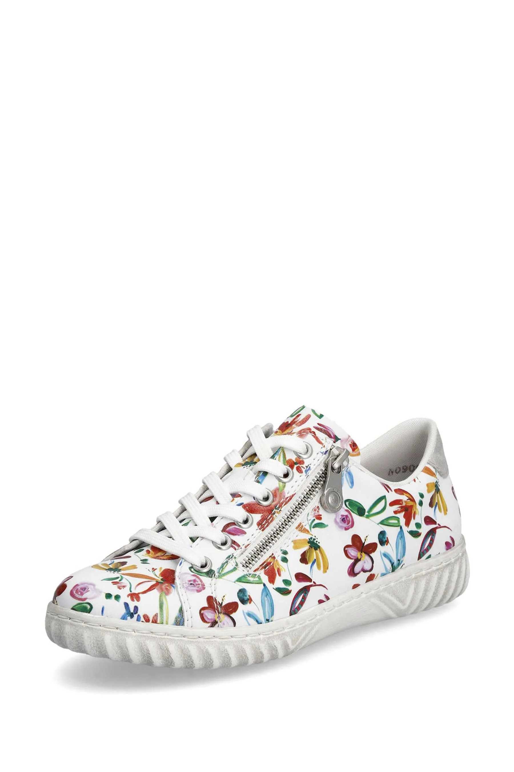 Rieker Donna - Scarpe da ginnastica con zip