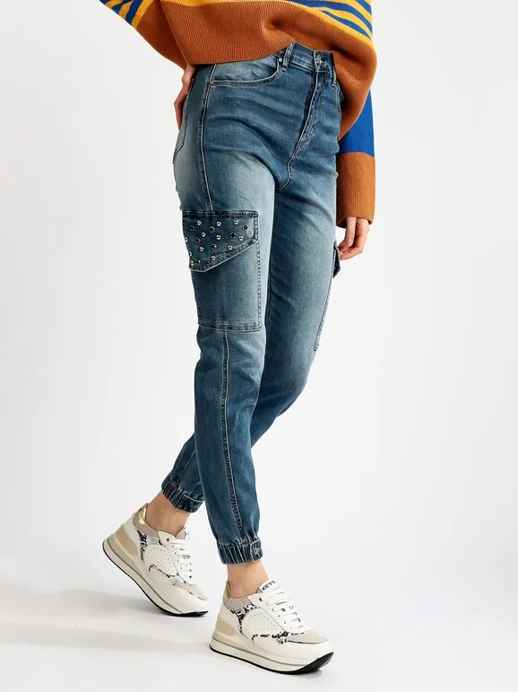 Smagli Jean femme avec poches latérales
