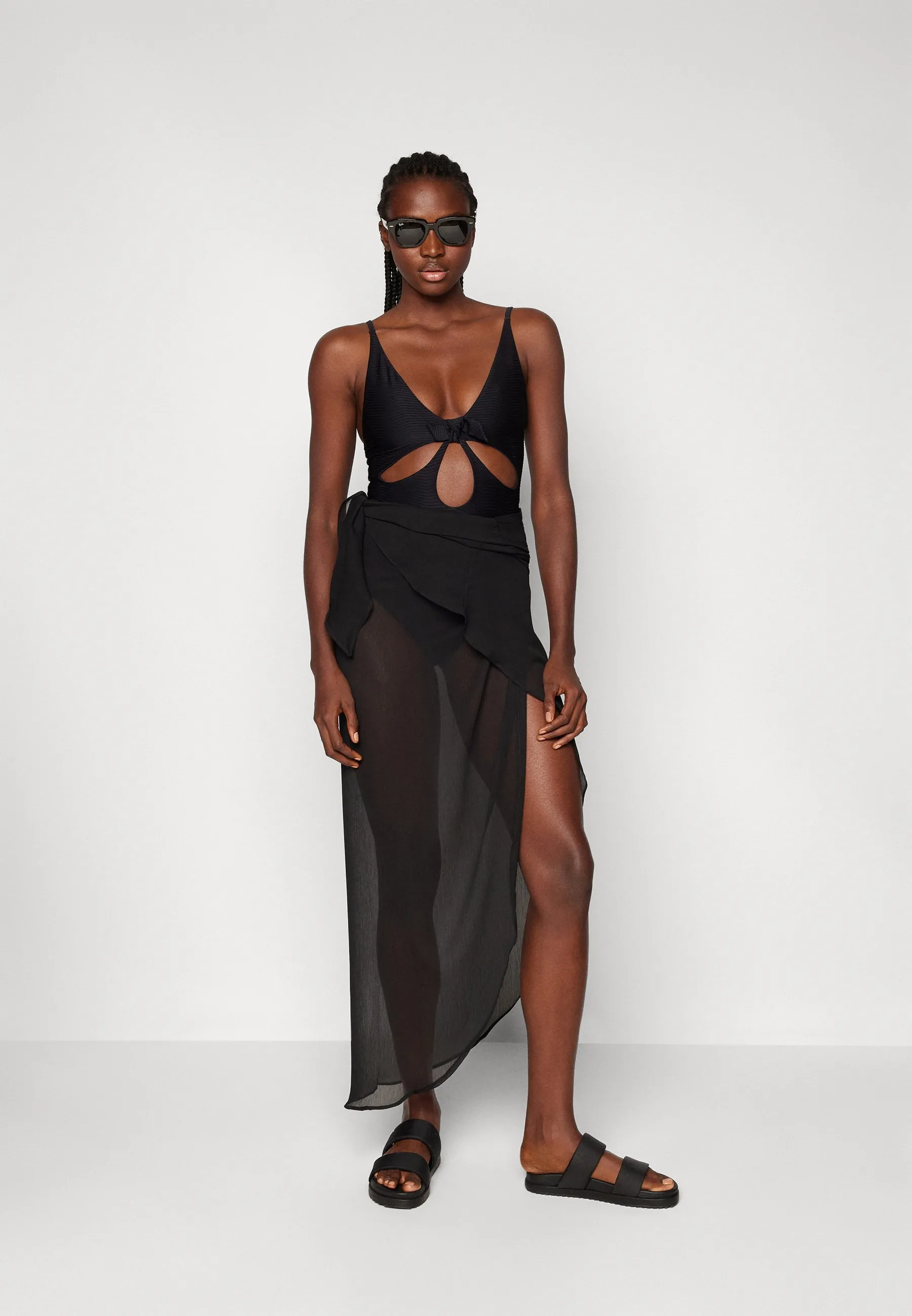WAVE KNOT SWIMSUIT - Costume da bagno