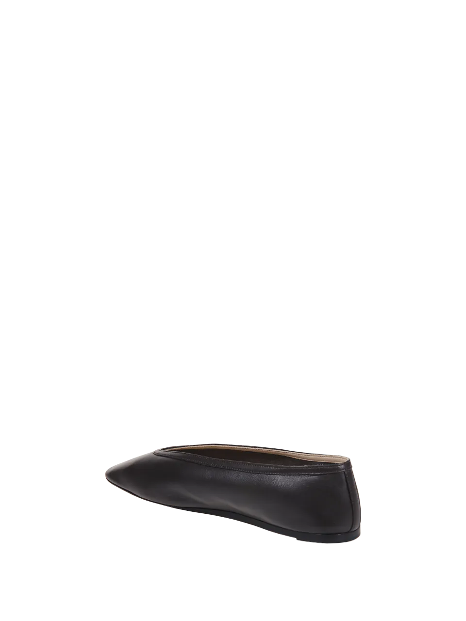 WOMAN LE MONDE BERYL CHOCOLATE BROWN LAMB LEATHER LUNA SLIPPERS