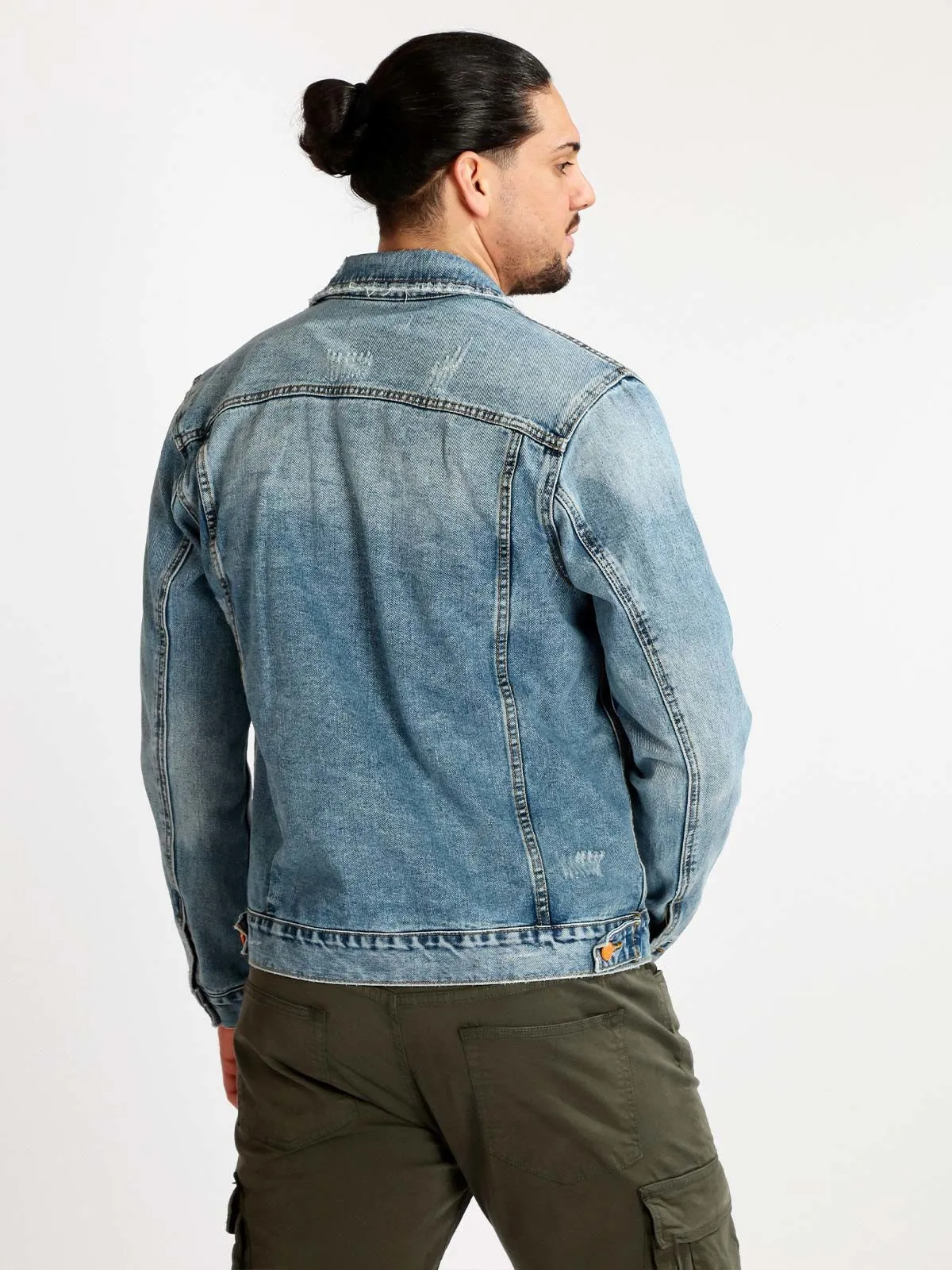 X-Cape Veste en jean homme